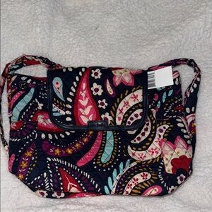 Vibrant Paisley Quilted Tote Bag - NEW